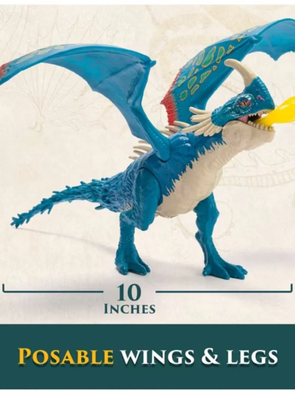 How To Train Your Dragon Battle Dragons Fire Blast Deadly Nadder 10” Dream Works